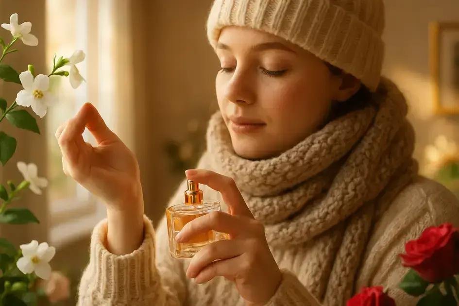 Como combinar perfumes florais com sua rotina de inverno