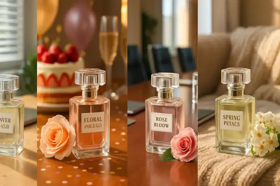 Como escolher o perfume floral fresco ideal para cada ocasião