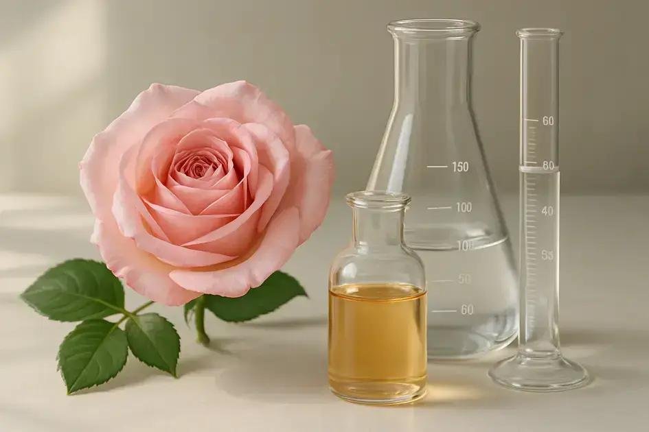 Diferença entre rosa natural e sintética nas fragrâncias