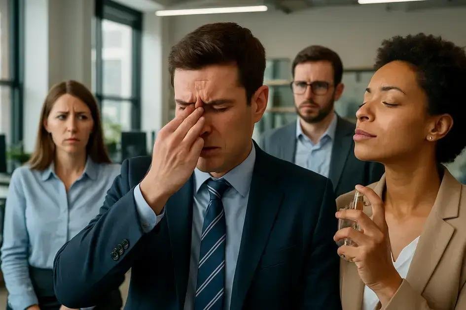 Erros comuns ao usar perfume em ambientes profissionais