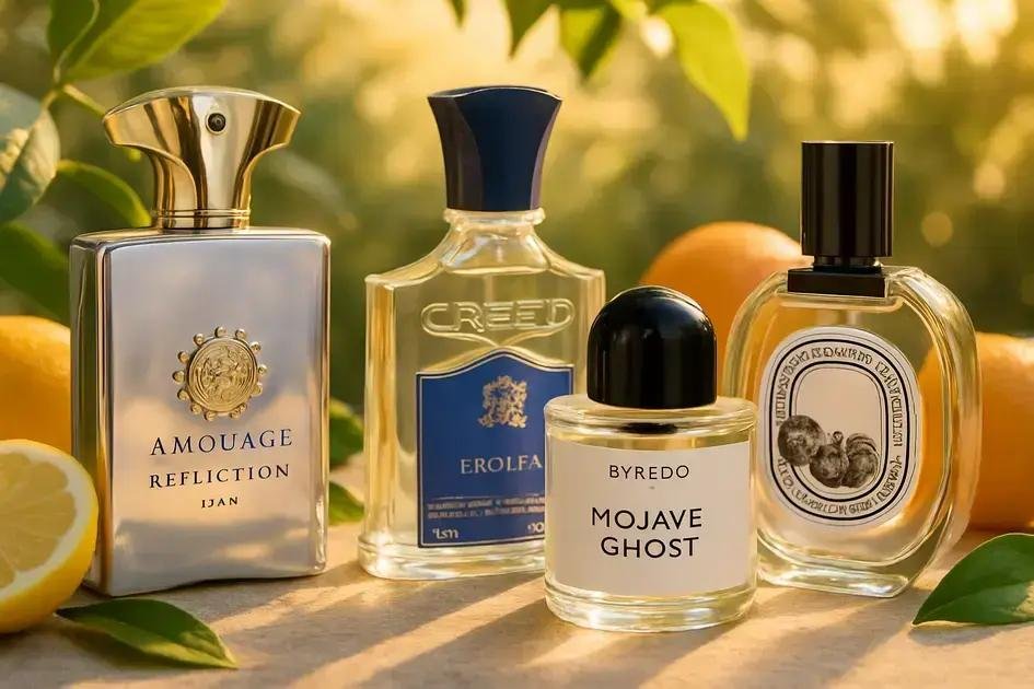 Marcas de nicho masculinas renomadas para ambientes quentes