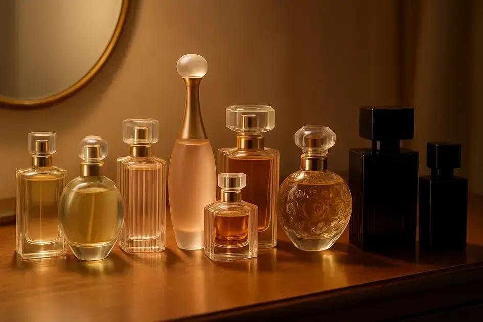 Perfumes femininos populares para diferentes ocasiões