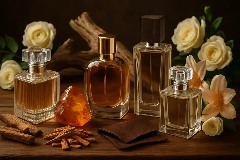Top 5 perfumes de nicho feminino com notas amadeiradas