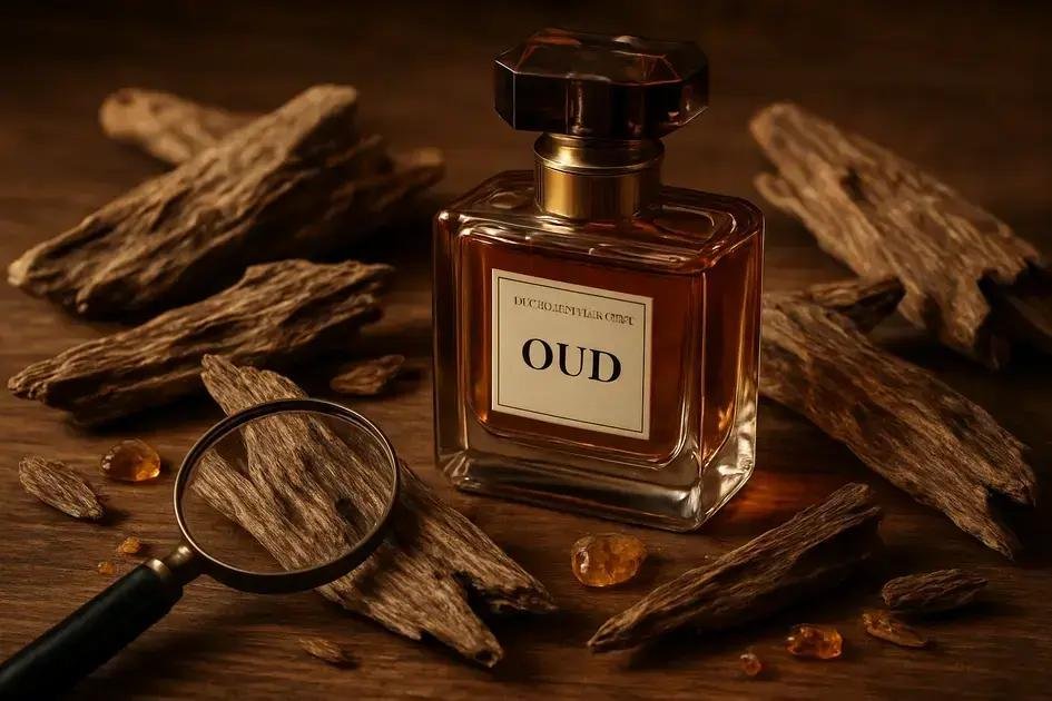 Como identificar a qualidade do oud em um perfume de nicho