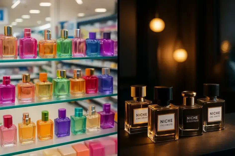 Diferenças entre perfumes de nicho e convencionais