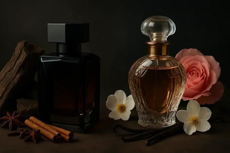 Diferenças entre perfumes orientais masculinos e femininos