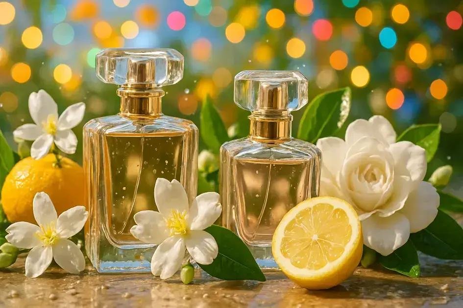 Opções femininas de perfumes frescos para ocasiões festivas