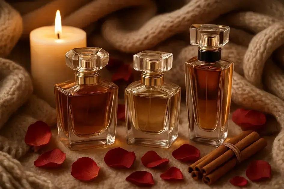 Perfumes femininos que elevam o clima do encontro no inverno
